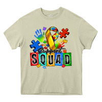 Mossy softball support squad autism Heavy Core Tee - Zillion Design Studio