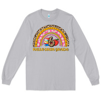 Moon Dust back to school rainbow hello sixth grade Long Sleeve Tee - AdoDesignShop