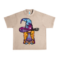 French Oak witch gnome with poison Urban Heavy Tee - BundleAndBundleShop