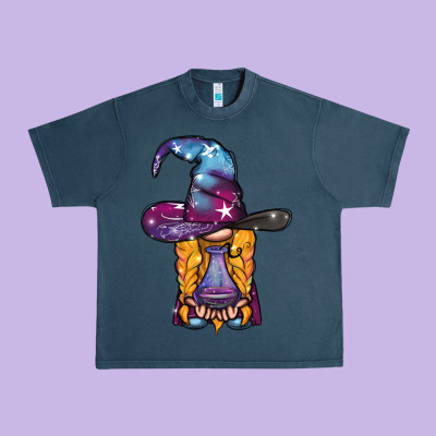 Witch Gnome With Poison Urban Heavy Tee Designed By Bundleandbundleshop