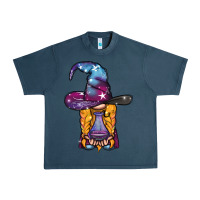 Midnight Navy witch gnome with poison Urban Heavy Tee - BundleAndBundleShop