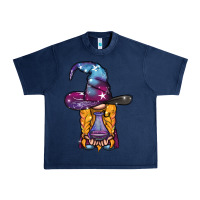 Navy witch gnome with poison Urban Heavy Tee - BundleAndBundleShop