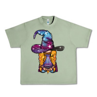 Oil Green witch gnome with poison Urban Heavy Tee - BundleAndBundleShop