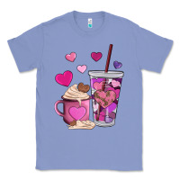 Colony Blue valentines day heart coffe Classic Tee - AdoDesignShop