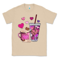 Mushroom valentines day heart coffe Classic Tee - AdoDesignShop