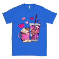 True Royal valentines day heart coffe Classic Tee - AdoDesignShop