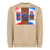 Mushroom usa macaroon and boots Heavyweight Sweatshirt - AdoDesignShop