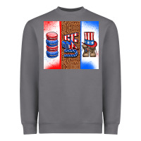 Storm usa macaroon and boots Heavyweight Sweatshirt - AdoDesignShop