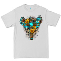 Dove Grey gemstone cross Premium Tee - Zillion Design Studio