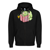 Black dont bug me or ı will eat you Zipper Hoodie - MaliasSmallBusiness
