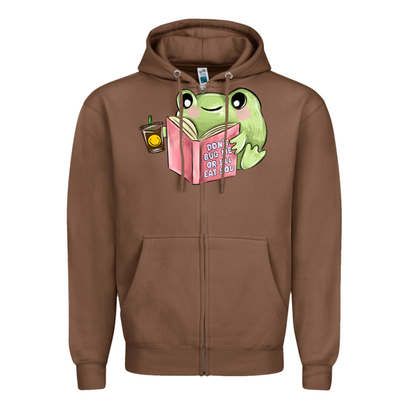 Dont Bug Me Or ı Will Eat You Zipper Hoodie by MaliasSmallBusiness | Teevron