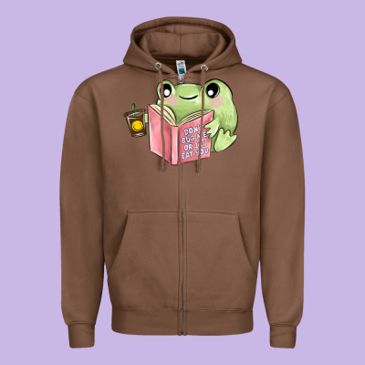 Dont Bug Me Or ı Will Eat You Zipper Hoodie Designed By Maliassmallbusiness