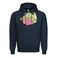 Navy dont bug me or ı will eat you Zipper Hoodie - MaliasSmallBusiness