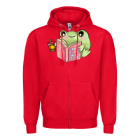 Red dont bug me or ı will eat you Zipper Hoodie - MaliasSmallBusiness