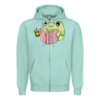 Seafoam dont bug me or ı will eat you Zipper Hoodie - MaliasSmallBusiness