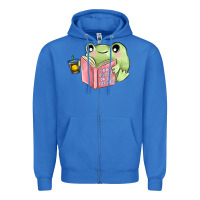 True Royal dont bug me or ı will eat you Zipper Hoodie - MaliasSmallBusiness
