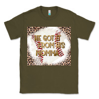 Army Green He Got it From his Momma Classic Tee - CowhideDigitalArt