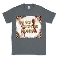 Charcoal Heather He Got it From his Momma Classic Tee - CowhideDigitalArt