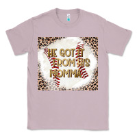 Lilac He Got it From his Momma Classic Tee - CowhideDigitalArt