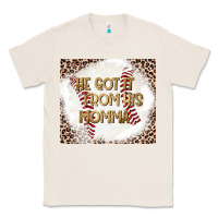 Natural He Got it From his Momma Classic Tee - CowhideDigitalArt