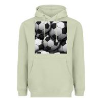 Matcha soccer seamless pattern Heavyweight Hoodie - BundleAndBundleShop