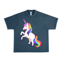 Midnight Navy unicorn Urban Heavy Tee - Artiststas