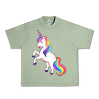 Oil Green unicorn Urban Heavy Tee - Artiststas