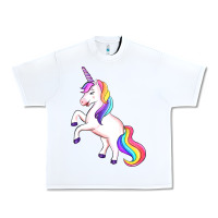 White unicorn Urban Heavy Tee - Artiststas