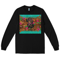 Black dachshund Long Sleeve Tee - BarkalooDesign