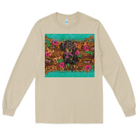 Mushroom dachshund Long Sleeve Tee - BarkalooDesign
