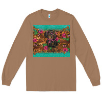 Toasted Coconut dachshund Long Sleeve Tee - BarkalooDesign