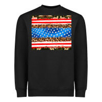 Black usa camouflage american flag Heavyweight Sweatshirt - AdoDesignShop