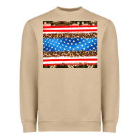 Mushroom usa camouflage american flag Heavyweight Sweatshirt - AdoDesignShop