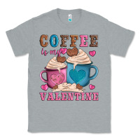 Heather Grey valentines day coffe is my valentine Classic Tee - AdoDesignShop