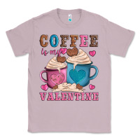 Lilac valentines day coffe is my valentine Classic Tee - AdoDesignShop