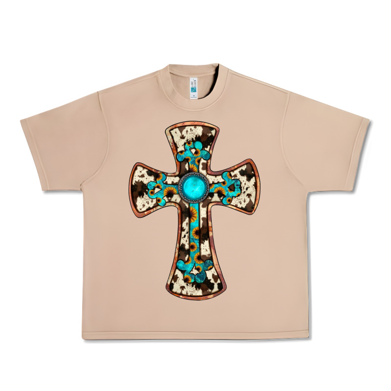 Cowhide Gemstone  Cross Urban Heavy Tee by JahusDesignShop | Teevron