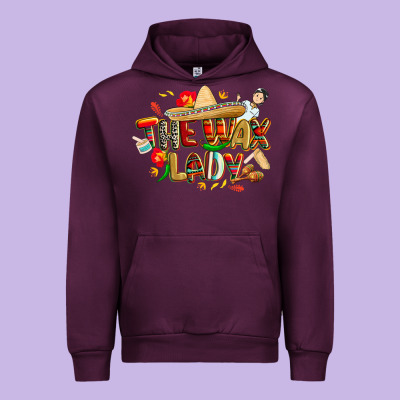Cinco De Mayo The Wax Lady Urban Hoodie Designed By Cowgirlartshop