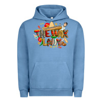 Pigment Pebble Blue cinco de mayo the wax lady Urban Hoodie - CowGirlArtShop
