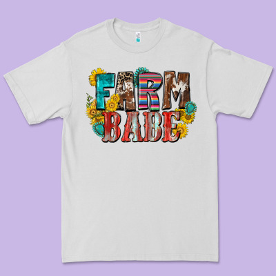 Farm Babe Premium Tee Designed By Zillion Design Studio