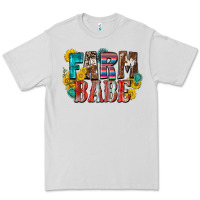 Dove Grey farm babe Premium Tee - Zillion Design Studio