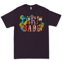 Plum farm babe Premium Tee - Zillion Design Studio