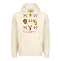 Tofu softball coquette bow Premium Hoodie - JahusDesignShop