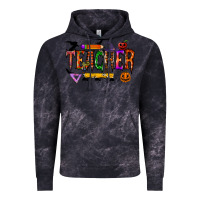 Cloud Black teacher halloween Vintage Hoodie - RacoonDesign