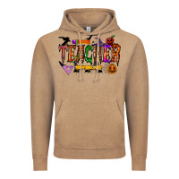 Teacher Halloween Vintage Hoodie | Teevron