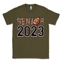 Army Green senior 2023 american football Classic Tee - AdoDesignShop