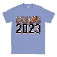 Colony Blue senior 2023 american football Classic Tee - AdoDesignShop
