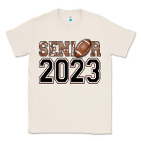 Natural senior 2023 american football Classic Tee - AdoDesignShop