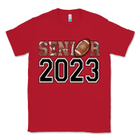 Red senior 2023 american football Classic Tee - AdoDesignShop