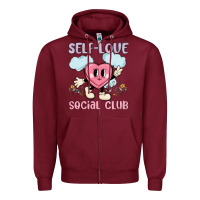 Self Love Social Club Zipper Hoodie | Teevron