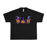 Black witch gnomes Halloween Urban Heavy Tee - BundleAndBundleShop